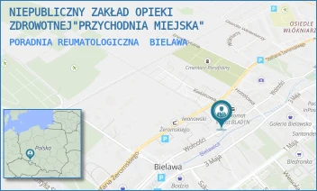 PORADNIA REUMATOLOGICZNA - NIEPUBLICZNY ZAKŁAD OPIEKI ZDROWOTNEJ"PRZYCHODNIA MIEJSKA" - UL. WOLNOŚCI 148,  BIELAWA