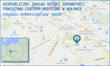 PORADNIA REUMATOLOGICZNA - POWIATOWE CENTRUM MEDYCZNE W WOŁOWIE SP. Z O.O. - UL. MARSZ. JÓZEFA PIŁSUDSKIEGO 34,  WOŁÓW