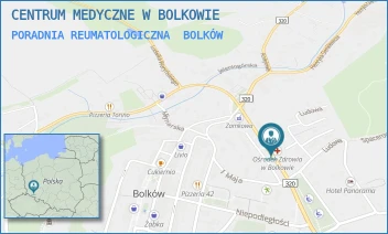 PORADNIA REUMATOLOGICZNA - CENTRUM MEDYCZNE W BOLKOWIE - UL. WYSOKOGÓRSKA 6,  BOLKÓW