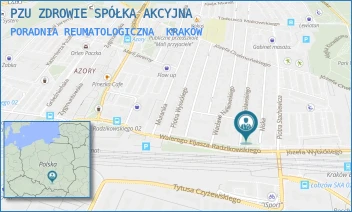 PORADNIA REUMATOLOGICZNA - PZU ZDROWIE SPÓŁKA AKCYJNA - UL. NISKA 2,  KRAKÓW