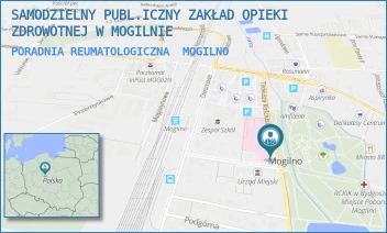 PORADNIA REUMATOLOGICZNA - SAMODZIELNY PUBL.ICZNY ZAKŁAD OPIEKI ZDROWOTNEJ W MOGILNIE - KOŚCIUSZKI 10,  MOGILNO