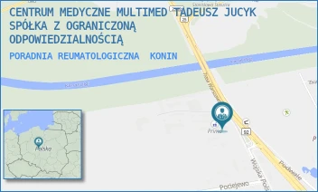 PORADNIA REUMATOLOGICZNA - CENTRUM MEDYCZNE MULTIMED TADEUSZ JUCYK SPÓŁKA Z OGRANICZONĄ ODPOWIEDZIALNOŚCIĄ - WOJSKA POLSKIEGO 33,  KONIN