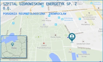 PORADNIA REUMATOLOGICZNA - SZPITAL UZDROWISKOWY ENERGETYK SP. Z O.O. - WILKOŃSKIEGO 2,  INOWROCŁAW