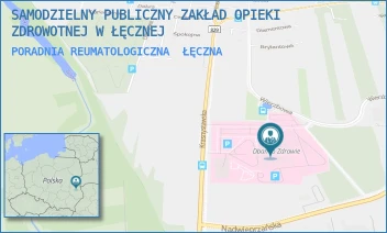 PORADNIA REUMATOLOGICZNA - SAMODZIELNY PUBLICZNY ZAKŁAD OPIEKI ZDROWOTNEJ W ŁĘCZNEJ - KRASNYSTAWSKA 52,  ŁĘCZNA