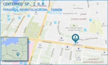 PORADNIA REUMATOLOGICZNA - CENTERMED SP. Z O.O. - UL. SŁONECZNA 32,  TARNÓW
