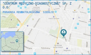PORADNIA REUMATOLOGICZNA - "CENTRUM MEDYCZNO-DIAGNOSTYCZNE" SP. Z O.O. - KSIĘDZA JANA NIEDZIAŁKA 14,  SIEDLCE