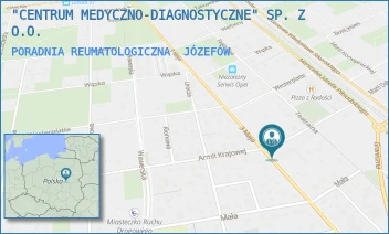 PORADNIA REUMATOLOGICZNA - "CENTRUM MEDYCZNO-DIAGNOSTYCZNE" SP. Z O.O. - ARMII KRAJOWEJ 5,  JÓZEFÓW