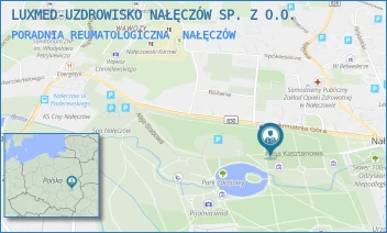 PORADNIA REUMATOLOGICZNA - LUXMED-UZDROWISKO NAŁĘCZÓW SP. Z O.O. - KASZTANOWA 6,  NAŁĘCZÓW