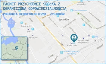 PORADNIA REUMATOLOGICZNA - FAGMET PRZYCHODNIE SPÓŁKA Z OGRANICZONĄ ODPOWIEDZIALNOŚCIĄ - POLSKIEJ ORGANIZACJI WOJSKOWEJ 17,  ŻYRARDÓW