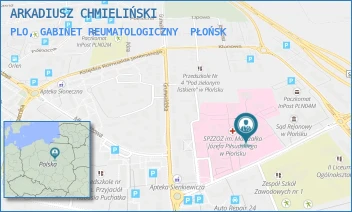 PLO, GABINET REUMATOLOGICZNY - ARKADIUSZ CHMIELIŃSKI - SIENKIEWICZA 7,  PŁOŃSK