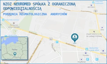 PORADNIA REUMATOLOGICZNA - NZOZ NEUROMED SPÓŁKA Z OGRANICZONĄ ODPOWIEDZIALNOŚCIĄ - UL. KRAKOWSKA 140A,  ANDRYCHÓW