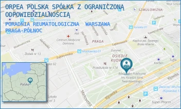 PORADNIA REUMATOLOGICZNA - EMEIS POLSKA SPÓŁKA Z OGRANICZONĄ ODPOWIEDZIALNOŚCIĄ - KIJOWSKA 11,  WARSZAWA PRAGA-PÓŁNOC
