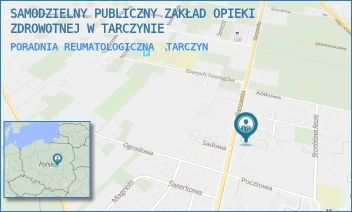 PORADNIA REUMATOLOGICZNA - SAMODZIELNY PUBLICZNY ZAKŁAD OPIEKI ZDROWOTNEJ W TARCZYNIE - WARSZAWSKA 42,  TARCZYN