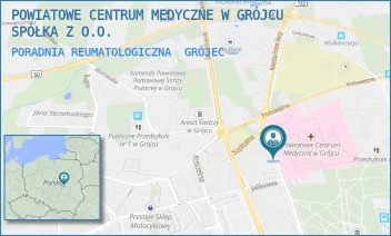 PORADNIA REUMATOLOGICZNA - POWIATOWE CENTRUM MEDYCZNE W GRÓJCU SPÓŁKA Z O.O. - PIOTRA SKARGI 10,  GRÓJEC