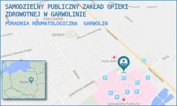 PORADNIA REUMATOLOGICZNA - SAMODZIELNY PUBLICZNY ZAKŁAD OPIEKI ZDROWOTNEJ W GARWOLINIE - LUBELSKA 50,  GARWOLIN