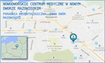 PORADNIA REUMATOLOGICZNA - NOWODWORSKIE CENTRUM MEDYCZNE W NOWYM DWORZE MAZOWIECKIM - PADEREWSKIEGO 7,  NOWY DWÓR MAZOWIECKI