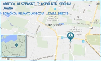 PORADNIA REUMATOLOGICZNA - ARNICA OLSZEWSKI I WSPÓLNIK SPÓŁKA JAWNA - RYNEK 10,  STARE BABICE