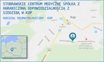 ODDZIAŁ REUMATOLOGICZNY - STOBRAWSKIE CENTRUM MEDYCZNE SPÓŁKA Z O. O. Z SIEDZIBĄ  W KUP - KAROLA MIARKI 14/-,  KUP