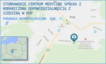 PORADNIA REUMATOLOGICZNA - STOBRAWSKIE CENTRUM MEDYCZNE SPÓŁKA Z O. O. Z SIEDZIBĄ  W KUP - UL. MIARKI 11/-,  KUP