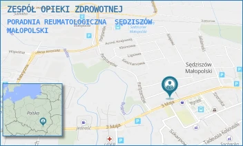 PORADNIA REUMATOLOGICZNA - ZESPÓŁ OPIEKI ZDROWOTNEJ - UL. 3-GO MAJA 2,  SĘDZISZÓW MAŁOPOLSKI