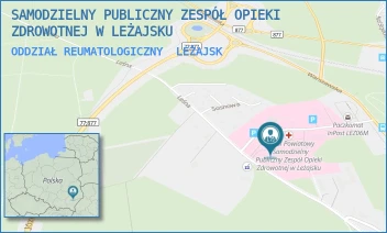 ODDZIAŁ REUMATOLOGICZNY - SAMODZIELNY PUBLICZNY ZESPÓŁ OPIEKI ZDROWOTNEJ W LEŻAJSKU - UL. LEŚNA 22,  LEŻAJSK