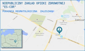 PORADNIA REUMATOLOGICZNA - NIEPUBLICZNY ZAKŁAD OPIEKI ZDROWOTNEJ "ES-COR" - UL. ADAMA MICKIEWICZA 11,  ZALESZANY