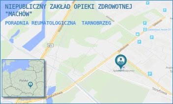 PORADNIA REUMATOLOGICZNA - NIEPUBLICZNY ZAKŁAD OPIEKI ZDROWOTNEJ "MACHÓW" - UL. STREFOWA 2,  TARNOBRZEG