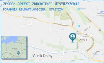 PORADNIA REUMATOLOGICZNA - ZESPÓŁ OPIEKI ZDROWOTNEJ W STRZYŻOWIE - UL. PARKOWA 4,  STRZYŻÓW