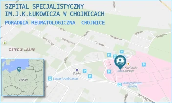 PORADNIA REUMATOLOGICZNA - SZPITAL SPECJALISTYCZNY IM.J.K.ŁUKOWICZA W CHOJNICACH - UL. LEŚNA 10,  CHOJNICE
