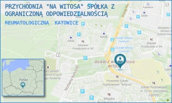 REUMATOLOGICZNA - PRZYCHODNIA "NA WITOSA" SPÓŁKA Z OGRANICZONĄ ODPOWIEDZIALNOŚCIĄ - UL. WINCENTEGO WITOSA 21,  KATOWICE