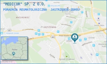 PORADNIA REUMATOLOGICZNA - "MEDICOR" SP. Z O.O. - WIELKOPOLSKA 2A,  JASTRZĘBIE-ZDRÓJ