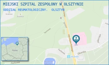 ODDZIAŁ REUMATOLOGICZNY. - MIEJSKI SZPITAL ZESPOLONY W OLSZTYNIE - AL. WOJSKA POLSKIEGO 30,  OLSZTYN